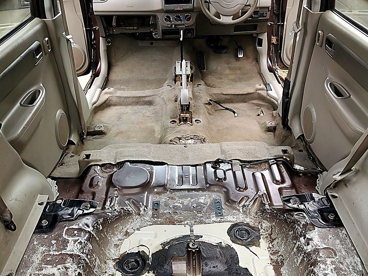 Interior after deep clean